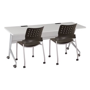 Heavy-Duty Flipper Table (24" W x 72" L) - Chairs not included