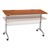 Heavy-Duty Adjustable-Height Flipper Table (24" W x 60" L) - Cherry