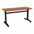 Pneumatic Height-Adjustable Sit-to-Stand Training Table w/ Electric - Cherry