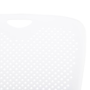 Modern white polypropylene back