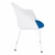 Edison Upholstered Cove Chair - Side View