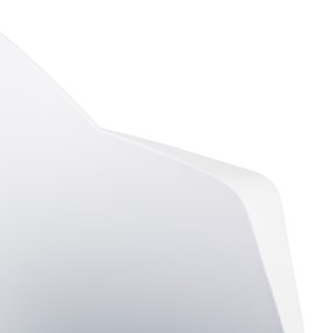 Sleek rounded back