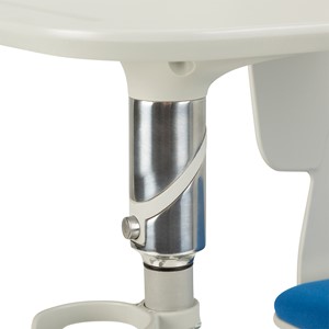 Edison Upholstered Mobile Pod Chair - Tablet Arm