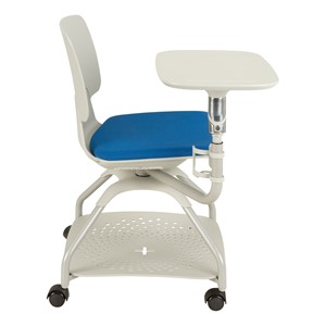 Edison Upholstered Mobile Pod Chair w/ Tablet
