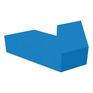 Shapes Series II Vinyl Soft Seating V-Shape (12" H)