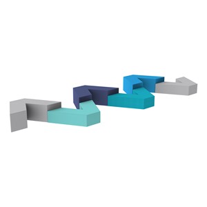 Shapes Series II Vinyl Soft Seating V-Shapes