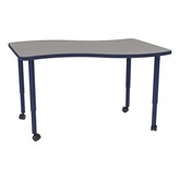 Shapes Accent Series Wave Collaborative Table