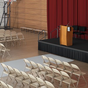 6600 Series Steel Folding Chair - Environment Shot