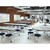 Mobile Stool Cafeteria Table w/ MDF Core, Protect Edge & Powder-Coat Frame - 12 Stools (30" W x 12' L x 29" H)