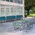 Madison Series Outdoor Trash Can w/ Lid & Liner - Environment Shot