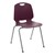 Academic Stack Chair - Eggplant