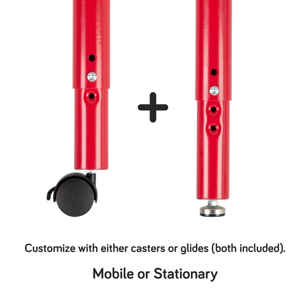 Shapes Accent Series Preschool Collaborative Table - Casters/Glide Option