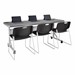 Blow-Molded Nesting Table & Heavy-Duty Stack Chair Set