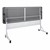 Flip & Store Blow-Molded Nesting Table - Folded - Back