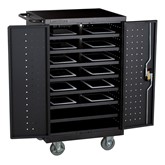 Structure Series 12-Laptop/Tablet Charging Cart - Assembled