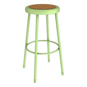 Metal Lab Stool - Fixed Height (30" H)