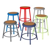 Metal Lab Stool