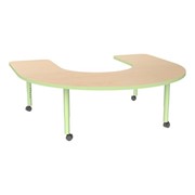 Accent Series Preschool Horseshoe Collaborative Table
