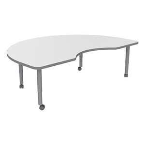 Accent Series Preschool Kidney Collaborative Whiteboard Table