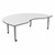 Accent Series Preschool Kidney Collaborative Whiteboard Table