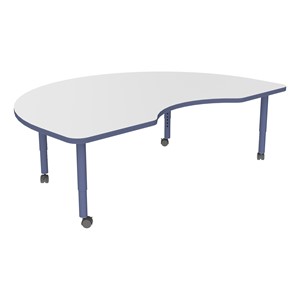 Accent Series Preschool Kidney Collaborative Whiteboard Table