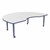 Accent Series Preschool Kidney Collaborative Whiteboard Table
