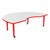 Accent Series Preschool Kidney Collaborative Whiteboard Table