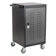 Shapes Series 30-Device Charging Cart w/ Electronic Lock & Pull-Out Shelves – Assembled