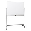 Double-Sided Mobile Magnetic Markerboard (4' W x 3' H)