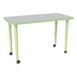 Accent Series Rectangle Collaborative Table (24" W x 48" L)