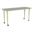 Accent Series Rectangle Collaborative Table (24" W x 60" L)