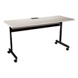 Adjustable-Height Computer Desk w/ Electric (24" W x 48" L)