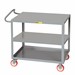 Ergonomic Shelf Truck w/ 3 Shelves