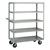 Multi-Shelf Truck w / Five Flush Shelves (24" W x 36" L x 63" H)