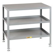 Heavy-Duty Workbench w/ Three Shelves