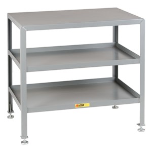 Heavy-Duty Workbench w/ Three Shelves