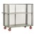 Bulk Handling Truck w/ Mesh Sides & Adjustable Shelf