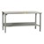 Adjustable-Height Welded Steel Workbench w/ Shelf