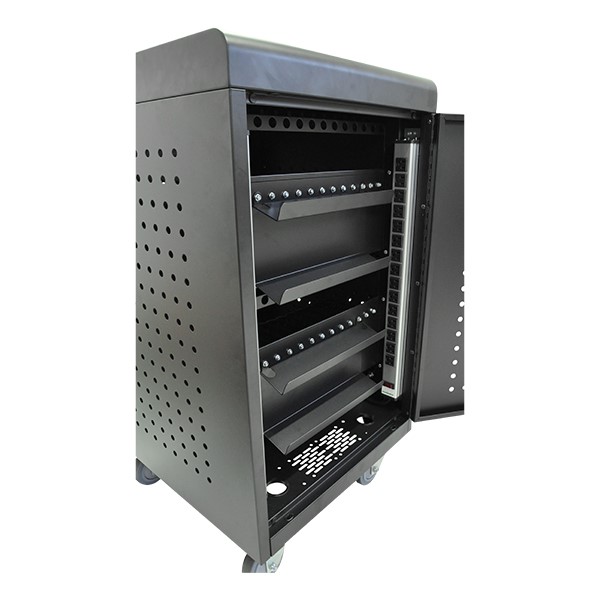 Vertical Tablet Charging Cart - Rear