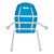Split-Bucket Preschool Chair - Bright Blue