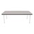 Rectangle Activity Table - Gray Nebula w/ Black Edgeband