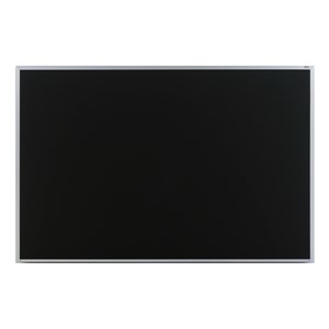 Deluxe Porcelain Steel Magnetic ChalkboardDeluxe Porcelain Steel Magnetic Chalkboard w/ Aluminum Frame - Shown with Black Board