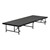 TransFold Fixed Platform Stage & Seated Riser Section w/ Carpet Deck (4' L x 3' D x 8" H)