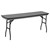 NLW Series ABS Plastic Top Training Table - Shown with standard legs.