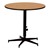 Adjustable-Height Round Banquet Table - Shown w/ Laminate Top