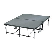 Mobile Stage Section w/ Carpet Deck