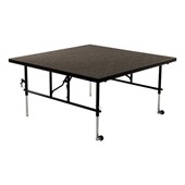 TransFold Adjustable Platform Square Portable Stage & Seated Riser Section