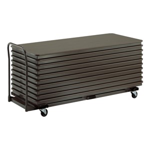 Flat-Stacking Standard Folding Table Caddy