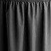 TransFold Shirred Pleat Stage Skirting - Black
