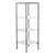 Folding Etagere Display System (16" W x 49" L x 16" H)